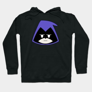 Chibi Raven Head Hoodie